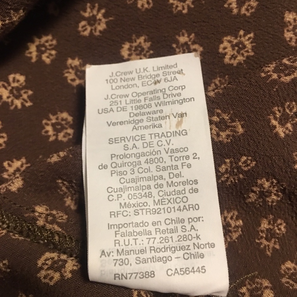 Madewell Button-Cuff Midi Dress in Woodcut Flowers Size 14 - Picture 8 of 11